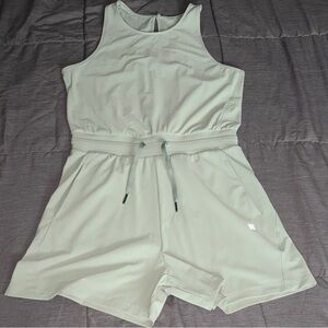 Mint Green Sleeveless Jumpsuit